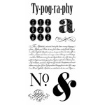 Typography - Cling Stamp 1